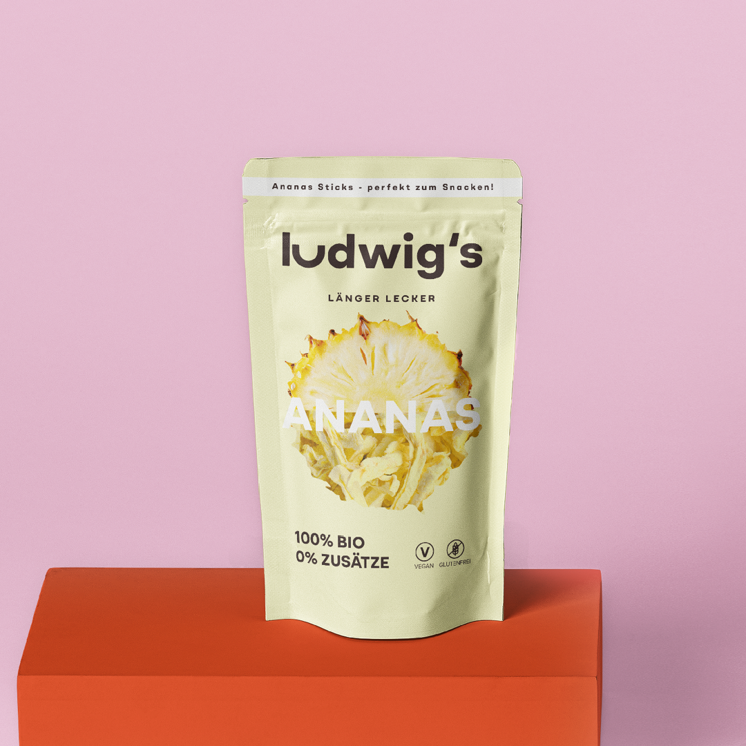 Bio Ananas Sticks Kleinpackung